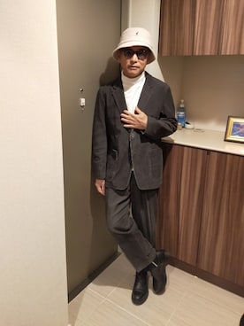 atunndoさんの（KANGOL | カンゴール）を使ったコーディネート