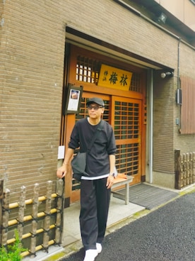 「NEWERA（ニューエラ）のアイテム」を使った、atunndoさん（メンズ・170cm）の夏コーディネート