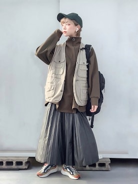 Tane🌷さん(レディース・161cm)の冬コーディネート