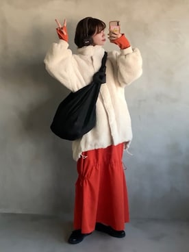 Tane🌷さん（レディース・161cm）の冬コーディネート