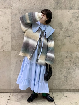 Tane🌷さん（レディース・161cm）の冬コーディネート