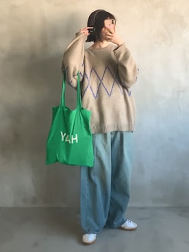 Tane🌷さん(レディース・161cm)の冬コーディネート