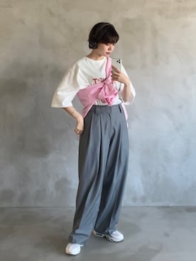 Tane🌷さん(レディース・161cm)の春コーディネート