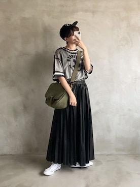 Tane🌷さん（レディース・161cm）の夏コーディネート