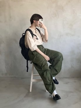 Tane🌷さん（レディース・161cm）の夏コーディネート