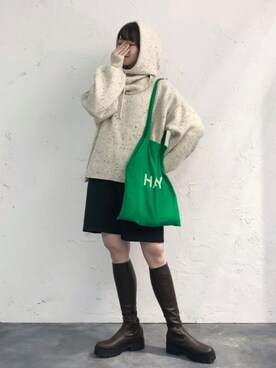 Tane🌷さん(レディース・161cm)の冬コーディネート