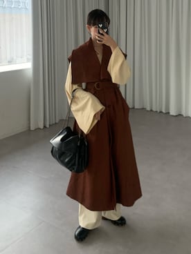 Tane🌷さん（レディース・161cm）の秋コーディネート