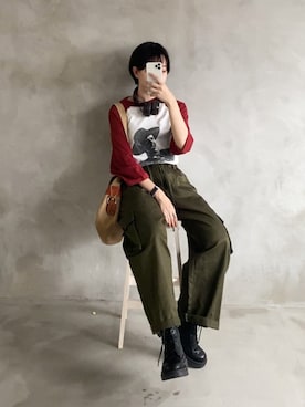 Tane🌷さん（レディース・161cm）の夏コーディネート