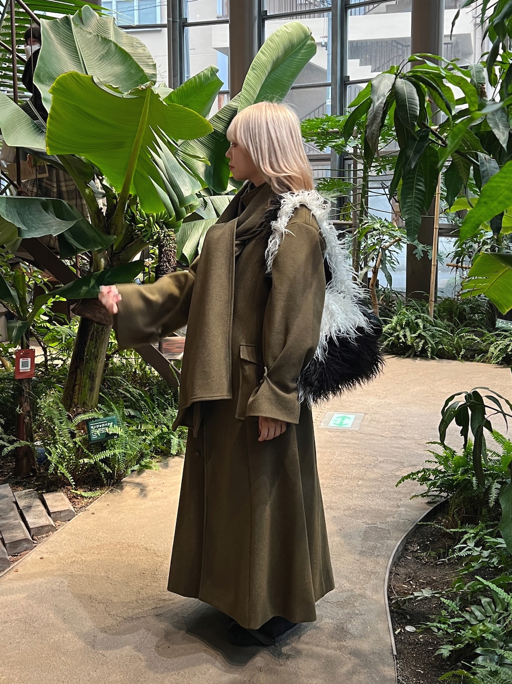 mideal 　shawl long coat 　ショールロングコート mideal（マイディール）の「shawl long coat / ショールロング