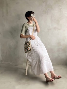 Tane🌷さん（レディース・161cm）の夏コーディネート