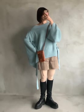 Tane🌷さん（レディース・161cm）の冬コーディネート