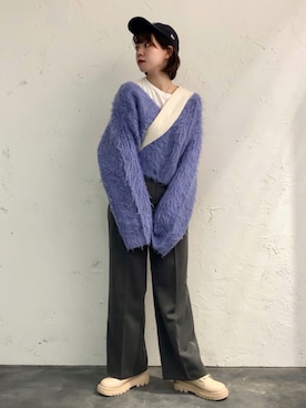 Tane🌷さん（レディース・161cm）の冬コーディネート