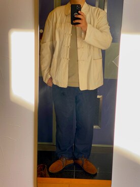 「Ana-Tech（アナテック）のアイテム」を使った、リョースケさん（メンズ・165cm）の冬コーディネート