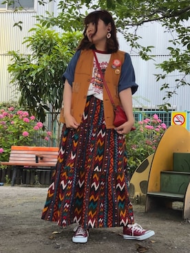 すずさん（レディース・158cm）の夏コーディネート