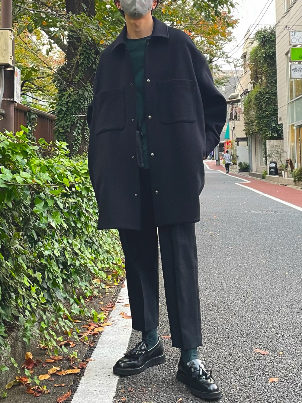 Maison Kitsune（メゾンキツネ）の「FULLY LINED TWO POCKETS
