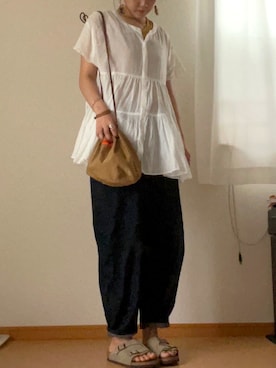 まぁこさん(レディース・160cm)の秋コーディネート