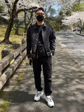 「Alpha Industries（アルファインダストリーズ）のアイテム」を使った、うぉいさん（メンズ・175cm）の春コーディネート