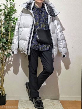 「CIASENSE（シアセンス）のアイテム」を使った、HIBIKI　さん（メンズ・164cm）の冬コーディネート