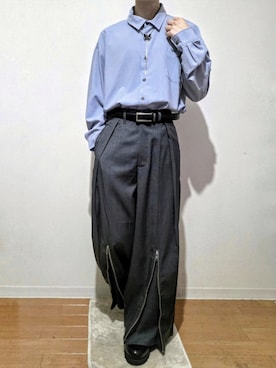 「Dedes（デデス）のアイテム」を使った、HIBIKI　さん（メンズ・164cm）の春コーディネート