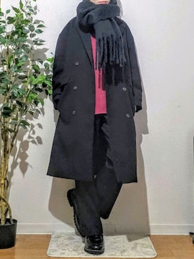 「CIASENSE（シアセンス）のアイテム」を使った、HIBIKI　さん（メンズ・164cm）の冬コーディネート