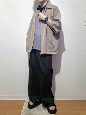「LOVEHUNTER（ラブハンター）のアイテム」を使った、HIBIKI　さん（メンズ・164cm）の夏コーディネート