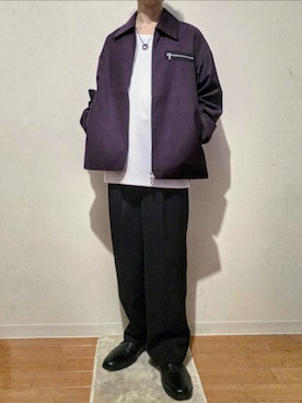 「Dedes（デデス）のアイテム」を使った、HIBIKI　さん（メンズ・164cm）の春コーディネート