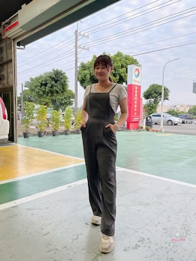 「FREE'S SHOP（フリーズショップ）のアイテム」を使った、Ting Hui Lin🇹🇼さん（レディース・158cm）の秋コーディネート