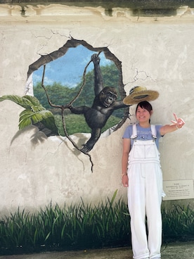 「FREE'S SHOP（フリーズショップ）のアイテム」を使った、Ting Hui Lin🇹🇼さん（レディース・158cm）の秋コーディネート