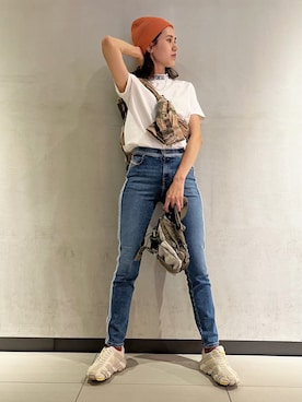 北川 七海 (DIESEL)さん(レディース・166cm)の夏コーディネート