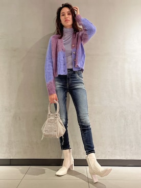 北川 七海 (DIESEL)さん（レディース・166cm）の秋コーディネート