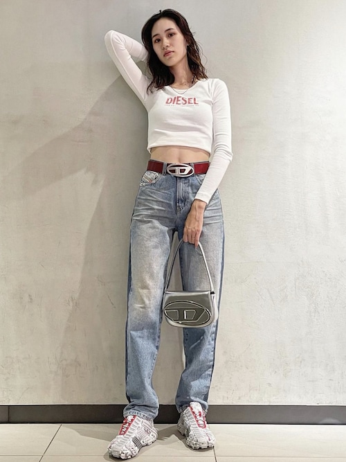 レディース カウレザー ショルダーバッグ（ショルダーバッグ）｜DIESEL