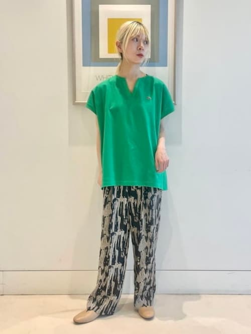 別注】LACOSTE / カノコ ハーフスリーブ Tシャツ（Tシャツ