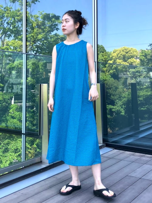 セール】【別注】HELLY HANSEN / シアー サッカー ワンピース