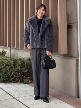 B:MING by BEAMS WOMENさん(レディース・161cm)の冬コーディネート
