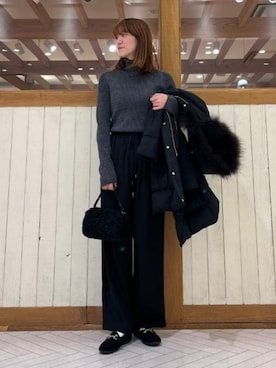 B:MING by BEAMS WOMENさん(レディース・163cm)の冬コーディネート