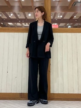 B:MING by BEAMS WOMENさん（レディース・163cm）の秋コーディネート