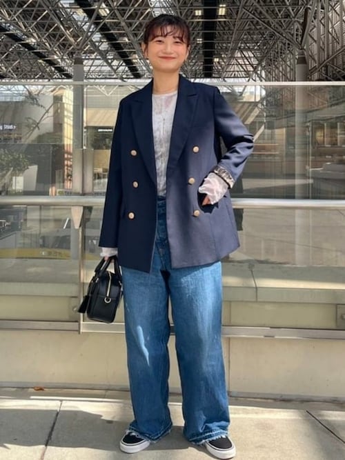 B：MING by BEAMS ジャケット テーラードジャケット ダブルブレスト