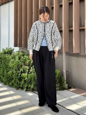 B:MING by BEAMS WOMENさん(レディース・161cm)の秋コーディネート