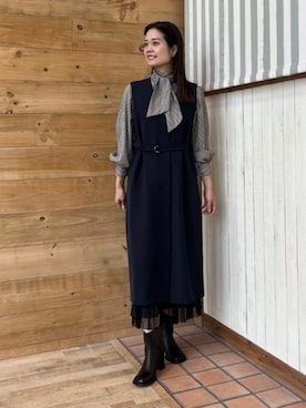 B:MING by BEAMS WOMENさん(レディース・167cm)の冬コーディネート