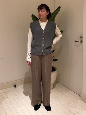 B:MING by BEAMS WOMENさん（レディース・161cm）の冬コーディネート