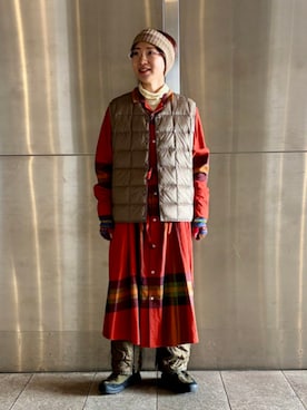 B:MING by BEAMS WOMENさん（レディース・153cm）の冬コーディネート