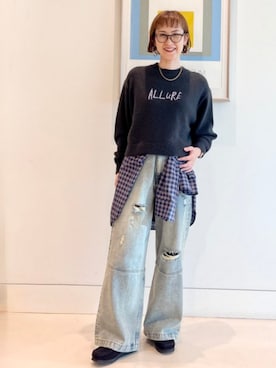 B:MING by BEAMS WOMENさん(レディース・158cm)の冬コーディネート