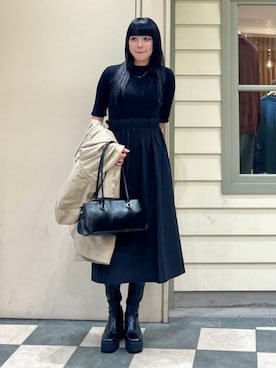 B:MING by BEAMS WOMENさん(レディース・167cm)の冬コーディネート