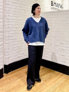 B:MING by BEAMS WOMENさん（レディース・158cm）の冬コーディネート