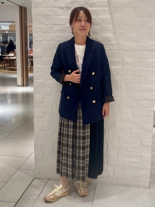 [✨極美品✨]売切れ商品デニムブルー ダブルブレストジャケットペイズリーMサイズ ダブルブレスト ジャケット（テーラードジャケット）｜B:MING by BEAMS