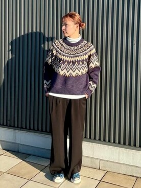 B:MING by BEAMS WOMENさん（レディース・161cm）の秋コーディネート