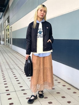 B:MING by BEAMS WOMENさん(レディース・162cm)の冬コーディネート