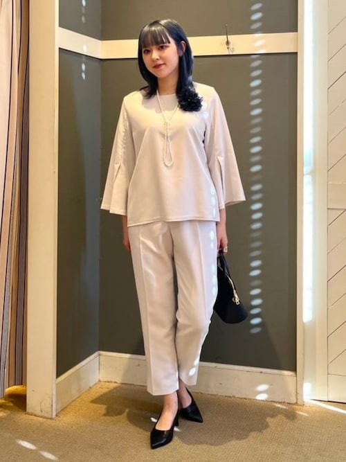 ビーミングバイビームス ストレッチパンツスーツ セットアップ B:MING by BEAMS（ビーミングバイビームス）の「【オフィス