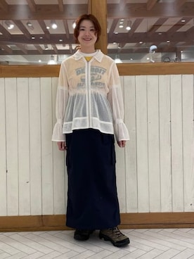 B:MING by BEAMS WOMENさん（レディース・159cm）の春コーディネート