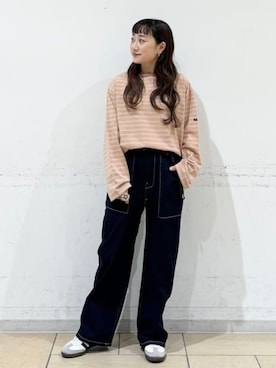 「Gramicci（グラミチ）のアイテム」を使った、B:MING by BEAMS WOMENさん（レディース・149cm）の秋コーディネート